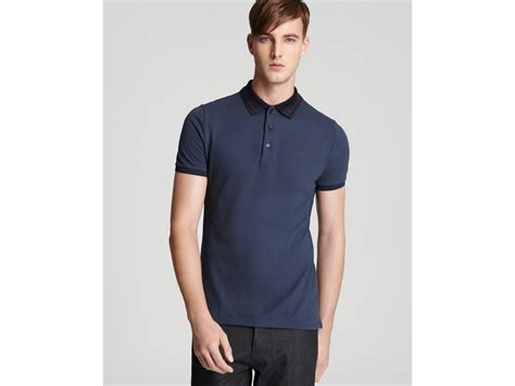 burberry london slim fit polo